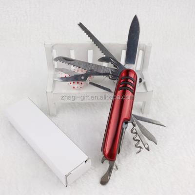 China Promotion Gift Multifunctional Camping Multi Military Swiss Army Knife for sale