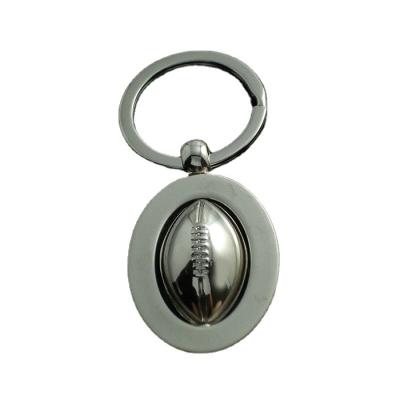 China Promotion & Gift Rugby Ball Metal Key Chain for sale