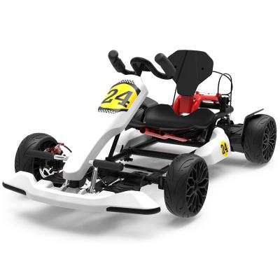 China Plastic +Aluminum Electric Scooter Hoverkart Go Kart Suitable With All Scooters for sale