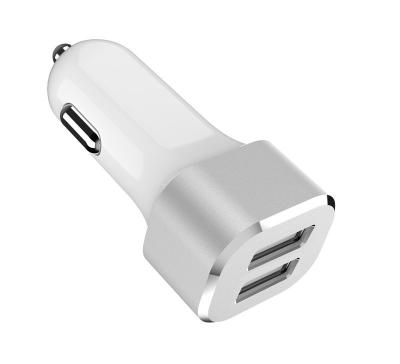 China Super Mini iFans Private Two Port 4.8A USB Car Charger Foil With Smart Regonized IC for sale