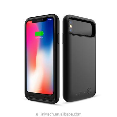 China iFANS 4000mAh Charging Power Case Portable Battery Case For iPhone X With Original Lightning Plug for sale