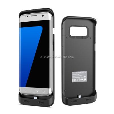 China iFans High Capacity Rechargeable 5000mAh Battery Ultra Thin Power Case For Samsung Galaxy S7 Edge With Flexible Buckle for sale