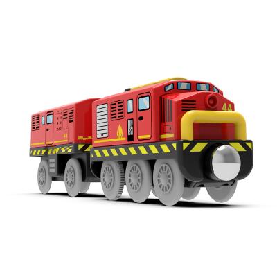 China Durable Boy Track Train Toys Assembling Electric Educational Rail Car For Kids for sale