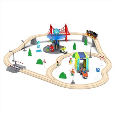 China Wholesale Durable Kids Track Toy Racing Slot Racing Toy Car Educational Track Toy Car for sale