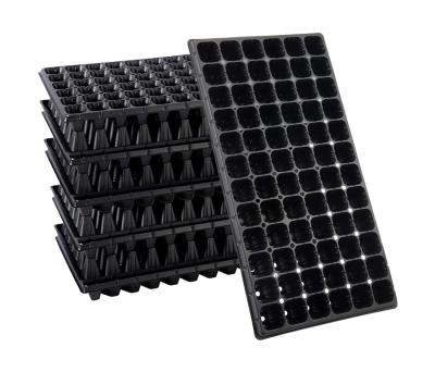 China 2021 Latest Black Modern Modern PP Seedling Tray Breathable Plant Seedling Tray for sale