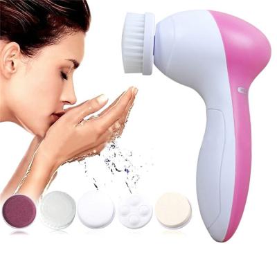 China Sonic Cleansing Brush Deeply Cleaning Waterproof Silicone Bright And Smooth Skin Care And Personal Care Facial Beauty Brush for sale