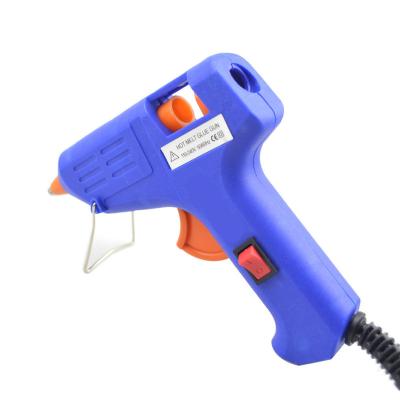 China NEW High Melting Performance 100-240V 20W Blue Hot Melt Glue Gun Repair Tool for sale