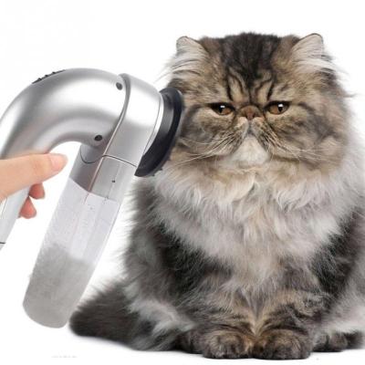 China Dog Cat Shed Electric Vac Hair Remover Sustainable Supply Grooming Clean Fur Tool for sale