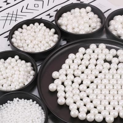 China Festive & Wholesale promotional price party factory good quality white pearlized pearl for cake dessert decoration for sale