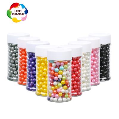 China Festive & Part 7mm Bakery Ingredients Wholesalers Reasonable Price Sugar Beads Sprinkles Candy Factory For Ice Cream Lollipop Decoration for sale