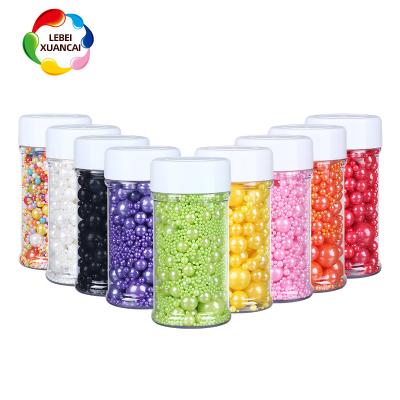 China Festive & Part All Size Mix OEM Service Sugar Beads Bakery Ingredients Wholesale Sprinkles Candy Factory For Cake Decorating for sale