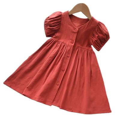 China Princess Anti-Static Dresses Girls Sweet Girl Casual Dress Suit Cute Babies Outfits for sale