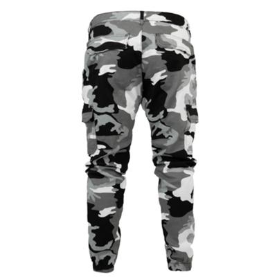 China Anti-wrinkle men's camouflage jeans tailored male casual classic printing men's pants fashion stretch style pants and trousers for sale