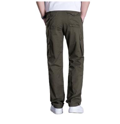 China 2021 Anti-wrinkle men's summer simple and fashionable pure cotton and linen pants for sale