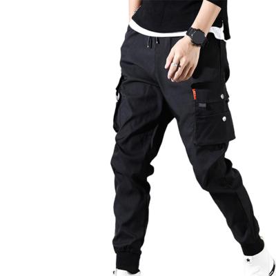 China Wholesale Men's Anti-Wrinkle Overalls Leisure Pocket Pants Men's Sports Slim Pants for sale