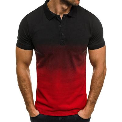 China New Men's Short Sleeve Shirt Anti-Wrinkle SHUJIN Color Contrast Shirt Men's Streetwear Fashion Men's Tops Clothing Casual Tops for sale