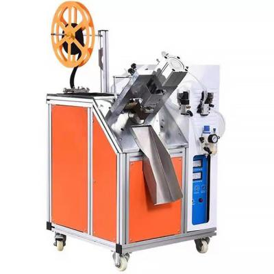 China Automatic High Speed ​​Automatic Ultrasonic Tape Cloth Tape Cutting Machine Satin Textile Belt Nylon Slitting Machine for sale