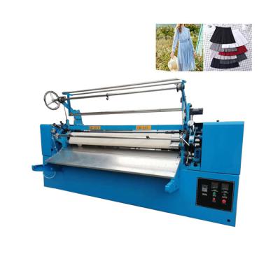 China Combined bamboo sheet & Automatic Automated Vertical Bamboo Sheet Pleat Machine Textile Fabric Accordion Pleating Machine For Curtain Skirt Dress for sale