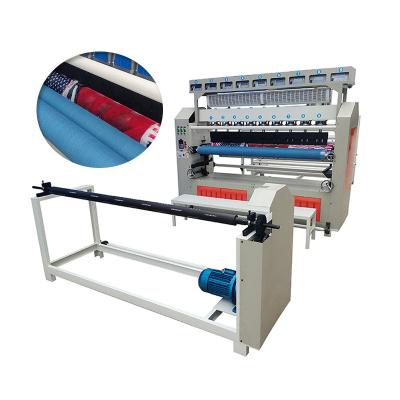 China CR-ARE1 CLOTHING T-shirt Bag Fabric Emboss Machine Steel Rewinding Non Woven Embossing Machine for sale