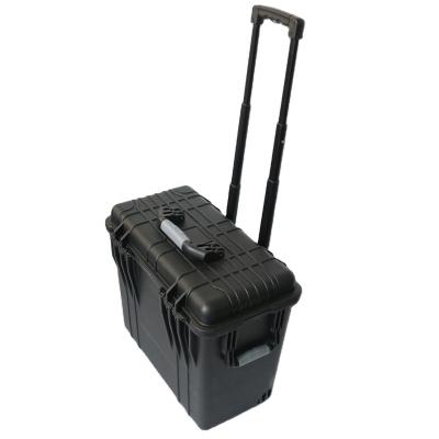 China IP67 Plastic Box Theft Waterproof Dustproof Shockproof Waterproof Carrying Case With Wheels And Trolley for sale