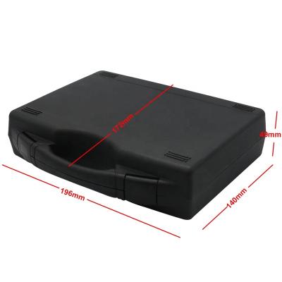 China Portable Professional Manufacturing Injection Molds Hard Black Plastic Tool Case For Electronics for sale