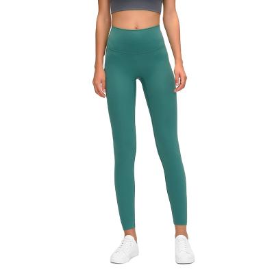 China 2022 Breathable Good Quality And Various Colors High Waist Women Seamless Yoga Pants Gaiters for sale