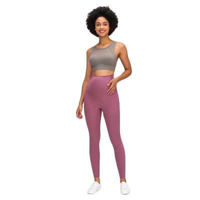 China Fashionable and comfortable women's butt lift sleeve yoga pants breathable gym leggings CRAC! crack! long for sale