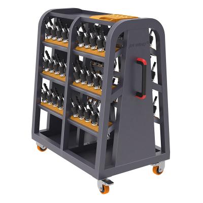 China CNC Machining Center BT30 Tool Rack Welding Multi-Layer HSK Tool Rack Management Rack BT40 Tool Heavy Car E5001 for sale