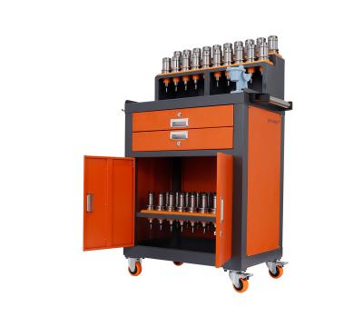 China Cut Out Racks Cabinet Tool Management Trolley CNC Workshop Tool Cart Garage Drawer Tool Storage Cabinet B7-0118 for sale