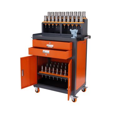 China CNC Service Cart Tool Box Beta Tools Cart 6 CNC Tool Cart Can Store BT/CAT30 BT/CAT40, HSK63 B7-0109 for sale