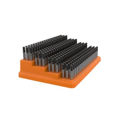 China CNC Plastic Plastic Stage Storage Box For Workshop Tool Management 10mm Diameter Hole for sale