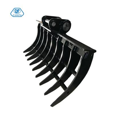 China Farms Customized Rake For Excavators for sale