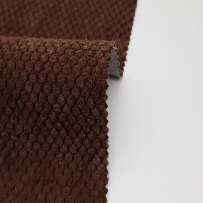 China Solid Color Polyester Blend 3D Nylon Corduroy Jacquard Upholstery Jacquard Cushion Furniture Toys Pet Beds Moisture-absorbent Fabric for sale