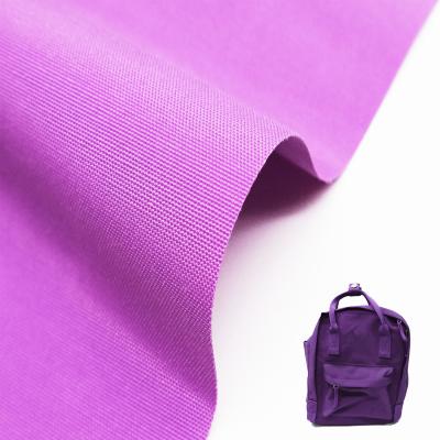 China Memory brand supplier supply hot sale abrasion hardness cotton like poly fabric 100%polyester yarn fabric for backpack for sale