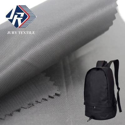 China Factory Direct Wholesale Tear-Resistant Material High Density Black Color 300D DTY PA Coated 100% Polyester Oxford Gym Bag Fabric for sale