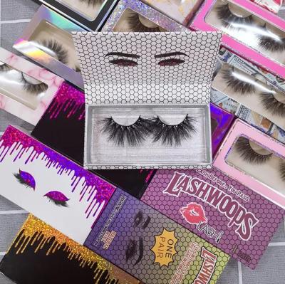 China Wholesale custom thick fluffy box bottom full lash strip mink lashes mink eyelashes sellers 3d 25mm dramatic mink eyelash for sale