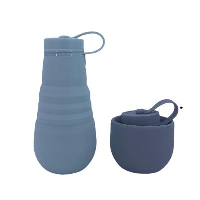 China Durable Creative Silicone Travel Travel Sports Folding Cup Kettle for sale