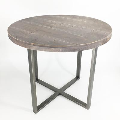 China Industrial Reclaimed Wood Side Table Coffee Table Door Furniture for sale