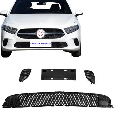 China Facelift Body Parts Car Bar Net License Plate Fog Light Frame Body Accessories For Benz A Class W177 2019-2022 1778854202 1778854302 for sale