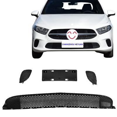 China Facelift Body Parts Fog Light Frame Bar Net License Plate Body Accessories For Benz A Class W177 2019-2022 1778854202 1778854302 for sale