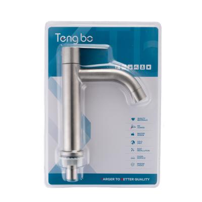 China NO TB-5403 Tengbo 304 stainless steel torneira monocomando cold water tap single tap for sale