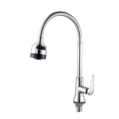 China TB-6010 Sanitary Faucets TB-6010 Zinc Handle Thermostatic Single Deckmounted Cold Water Faucet For Bathroom Kitchen Sink Toilet Basin for sale