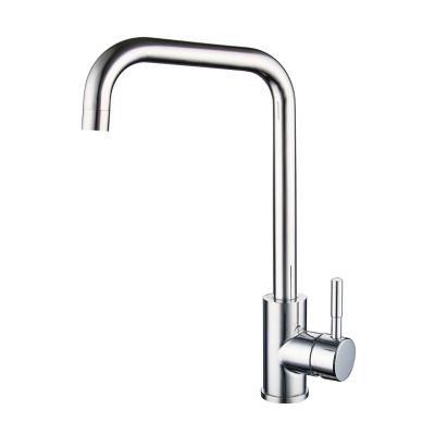 China Thermostatic Faucets SS403 B-S Tengbo single hole deck mounted sink mixer brushed torneira for sale