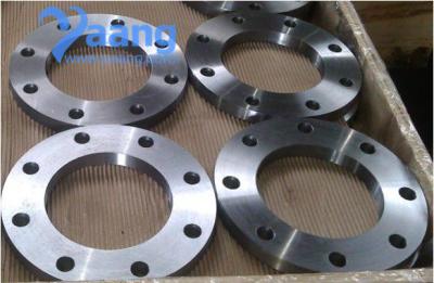 China ASTM Carbon steel forged plate flange for sale