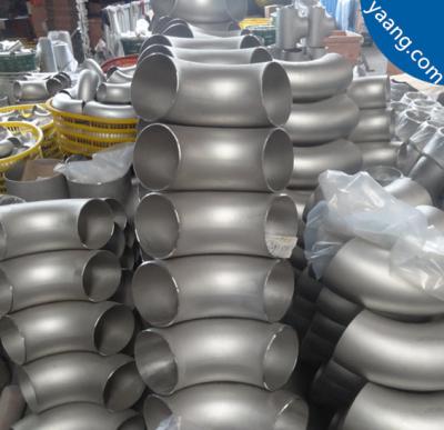 China 316L Seamless Stainless Steel 180 Degree Elbows for sale