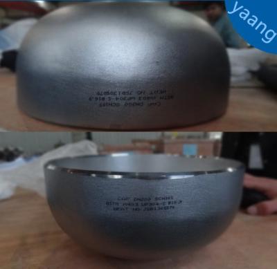 China ANSI/ASME B16.9 Stainless Steel 3 Inch Pipe Cap for sale