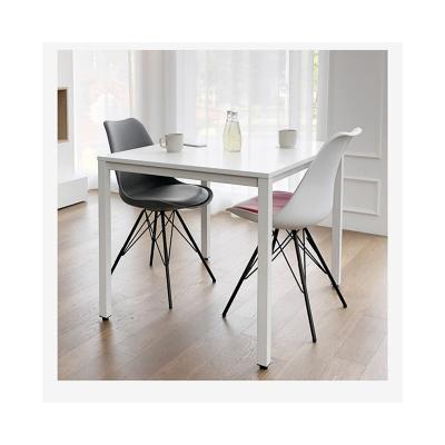 China (Other) Hot Selling Adjustable Single Leg Style Office Coffee Table Steel Desk for sale