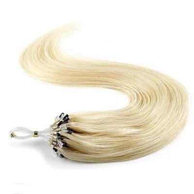 China Natural Wave 100 Weft Extensions Real Hair Micro Pearl Hair Extensions for sale