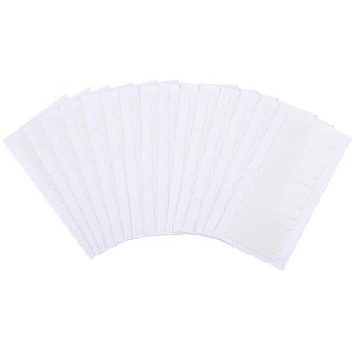 China 60pcs/pack Waterproof Hair Extension Tape Tags, Double Sided Extension Tapes For Replacement for sale