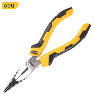 China EDL2106 MULTI FUNCTIONAL Grocery Tools Clamp Professional Cutter Circlip Flat Round Locking 6inch Long Needle Nose Pliers for sale